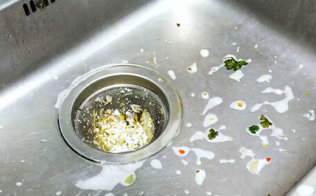 Construction debris blocking drains?